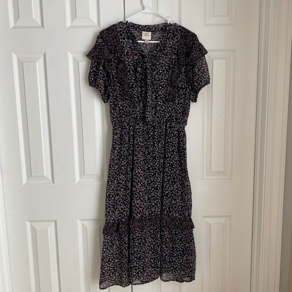 Women’s floral midi dress